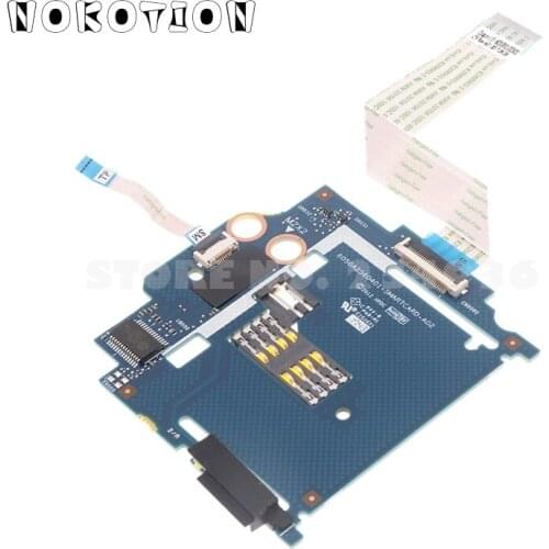 NOKOTION NEW 6050A2560401 For HP EliteBook 740 745 840 G1 G2 Smart Card Reader With Ribbon Cable 6050A2560401-SMARTCARD-A02
