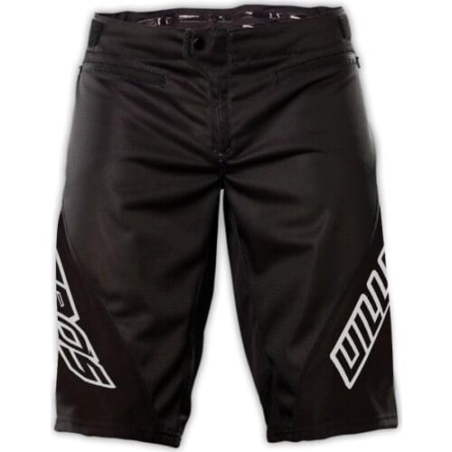 WillBros Moto Sprint Race Shorts Dirt Bike Off-Road MTB BMX Racing Black Short Pants