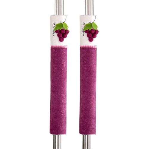 High Grade Refrigerator Door Handle Covers Kitchen Appliance Fridge Covering Wrap Decor Cotton