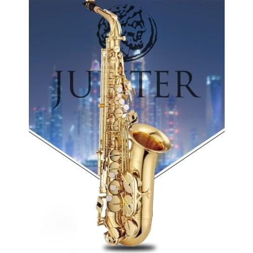 Jupiter JAS-700 Alto Saxophone Eb Tune Brass Music Instrument Gold Lacquer Surface E-flat Sax With Case Accessories