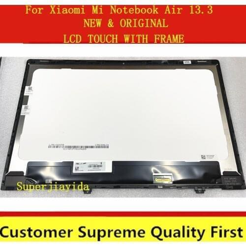 13.3 inch LCD LED Screen Display Matrix Glass Assembly For Xiaomi Mi Notebook Air IPS LQ133M1JW15 NV133FHM-N52 LTN133HL09