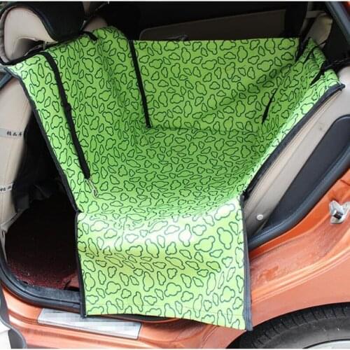 1PC Waterproof Pet Dog Car Seat Cover Pad Pet Rear Seat Cushion Mat Blanket Hammock Safe Dog Car Seat Back Foldable Protector