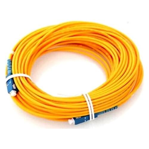 25M SC-SC Simplex 9/125 Single Mode SM Fiber Optic Cable Patch Cord