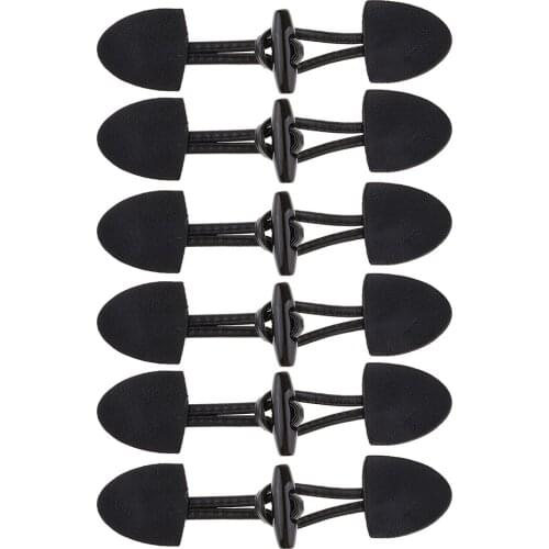 6 Pairs Sew-on Horn Toggle Button DIY Garment Duffle Decoration Fasteners