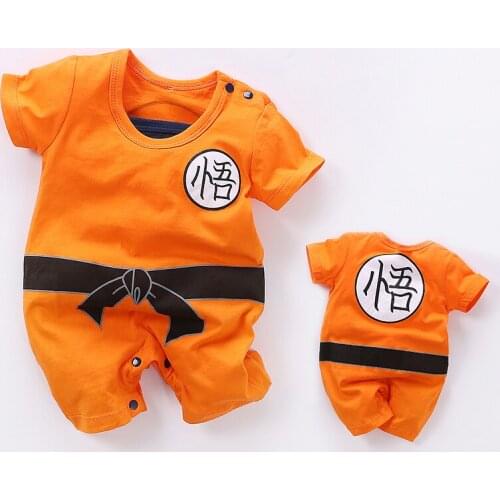 Anime Costume New born Baby Boy Clothes Baby Overall Romper Cotton Jumpsuits Newborn Infant Cartoon Toddler Bebes Clothing