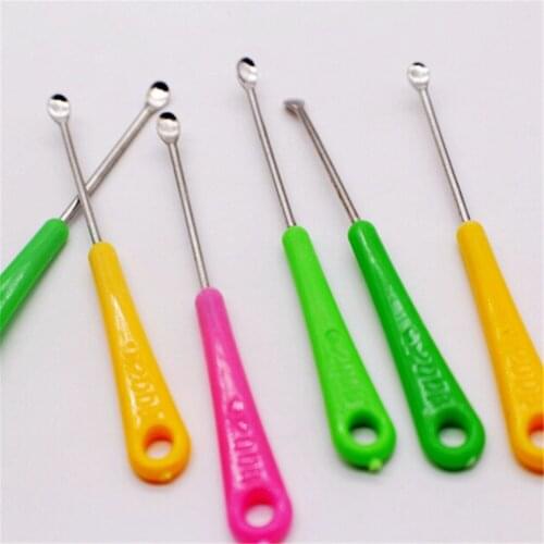 20pcs/set Ear Wax Pickers Metal Ear Picks Wax Removal Curette Remover Cleaner Ear Care Spoon Tool EarPick Facial Beauty Tools