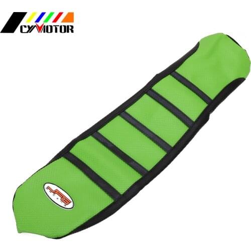 Motorcycle Leather Gripper Soft Seat Cover For KAWASAKI KX85 KX100 KX 85 100 2001 2002 2003 2004 2005 2006 2007 2008 2009-2013