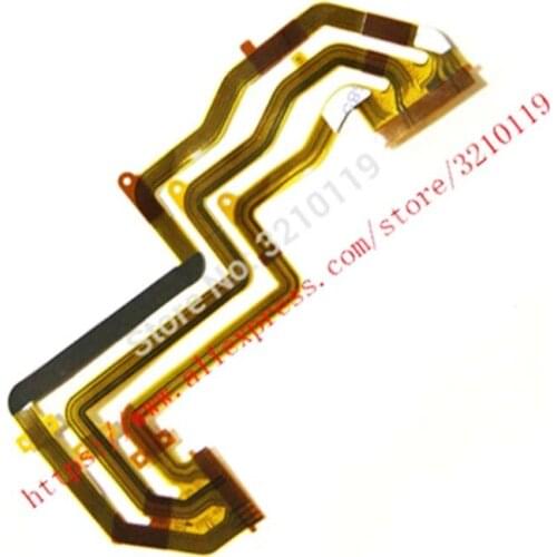 New LCD screen display hinge rotate shaft Flex Cable for Sony HDR-PJ390E PJ230E PJ380E Video Camera repair part free shipping
