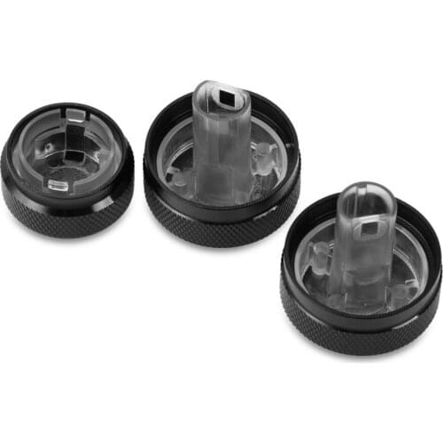 3PCS Air Conditioning heat control Switch knob AC Knob For Lada Granta auto accessories