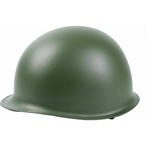 WWII WW2 US ARMY SOLDIER M1 GREEN HELMET MOTORCYCLE HELMET CLASSICAL REPRO
