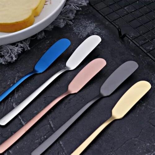 Stainless Steel Jam Butter Spatula Thickening Grease Knife Cream Spatula Cutter Kitchen Supplies Western Tableware