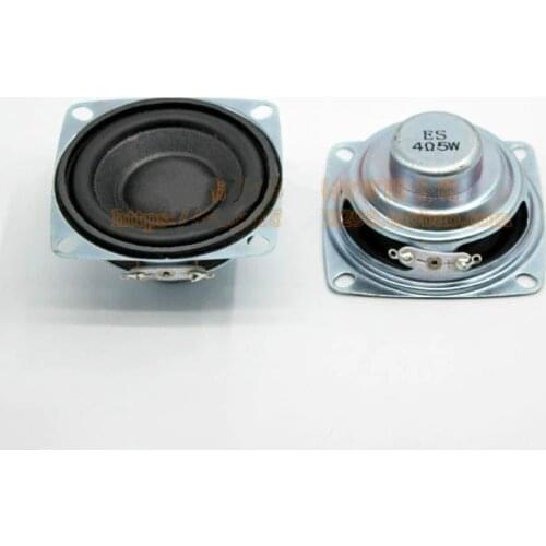 SOTAMIA 2Pcs 53mm Mini Audio Portable Speaker DIY Stereo Music Sound Amplifier Speaker Driver 4 Ohm 5W Home Theater Loudspeaker