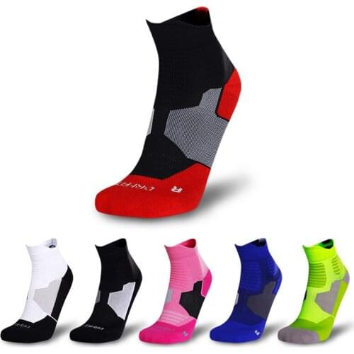 Super Elite Men Sports Socks Riding Cycling Basketball Running Sport Sock Summer Hiking Tennis Ski Man Women Bike Bicycle Slip
