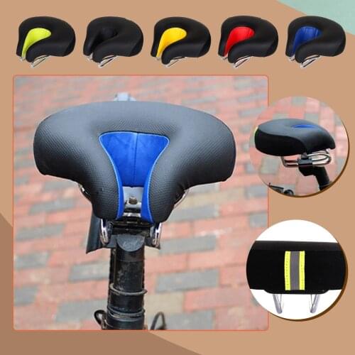 1pc Bicycle Nose-Less Cusion Bicycle Saddle Mountain Bike Thickened Super Armless Bicycle Magic -40