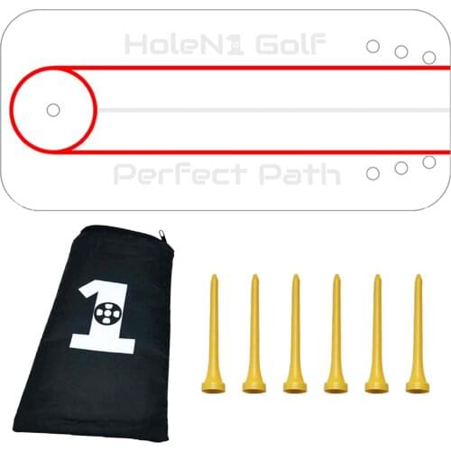Golf Putting Mirror, Golf Alignment Mirror Training Aid Trainer, Portable Swing Trainer Practice Your Putting Alignment Tool