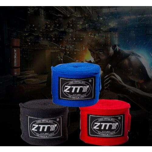 ZTTY 2pcs/pack Width 5cm Length 5M Cotton Sports kickboxing Strap Sanda Muay Thai MMA Taekwondo Boxing Bandage Hand Wraps