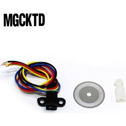 10pcs, Photoelectric Speed Sensor Encoder Coded Disc code wheel for Smart car