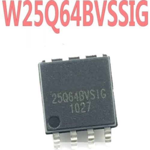 10PCS/LOT W25Q64BVSIG W25Q64BVSSIG 25Q64BVSIG 25Q64BVSSIG 25Q64 SOP8 New original In Stock