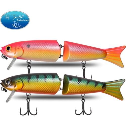 285mm 8.2" Saltwater Floating Freshwater Big Bass Fishing Jointed Baits Swimbait Fishing Lure