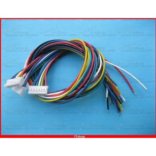 60 pcs PH 2.0mm 7 Pin Female Polarized Connector with 26AWG 11.inch 300mm Leads