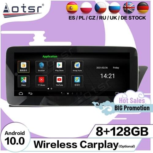 8+128GB Multimedia Android 10 Player For Audi A4 2009 2010 2011 2012 2013 2014 2015 2016 GPS Navi Auto Car Radio Video Head Unit