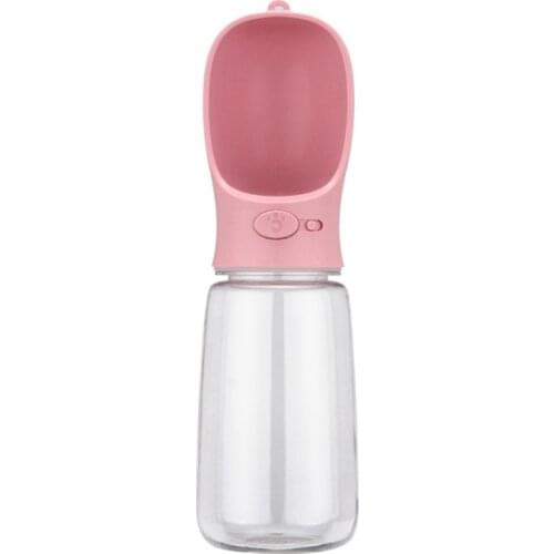 550Ml Pet Water Bottle, Portable Pet Water Bottle for Walking Leak Proof Puppy Dog Water Dispenser for Outdoor,Travel
