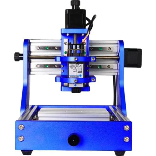 Free shipping Assembled pack square rail mini CNC laser 1310 PRO full metal Wood Carving diy mini cnc router engraving machine