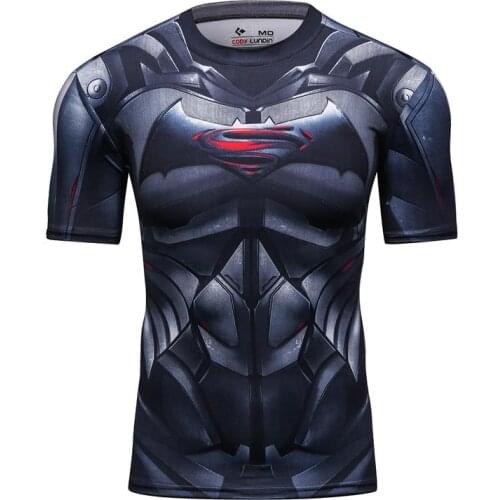 New 2020 Cody Lundin Men Elasticity short sleeve t shirt Compression Tight Quick dry T Shirts Costume Male Cosplay Tee Tops