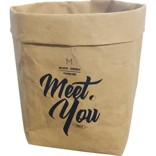 Kraft Paper Bag Biscuit Candy Bread Bags Gift Packing Festival Party Favors Popcorn Box Foods Bags Environment Friendly