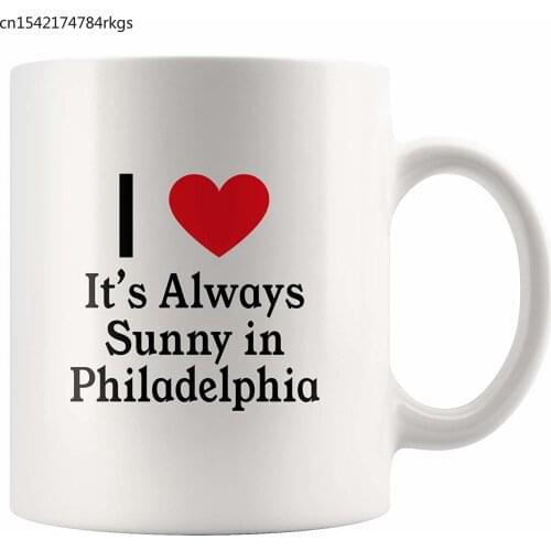 I Love Its Always Sunny in Philadelphia Tea and Coffee Mug: 11oz Tea and Coffee Mug Merchandise