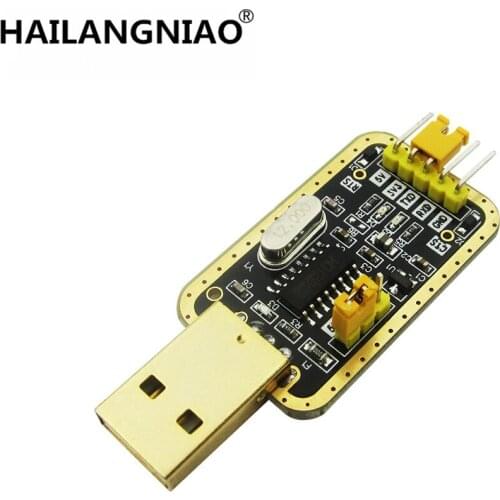 CH340 module instead of PL2303 , CH340G RS232 to TTL module upgrade USB to serial port in nine Brush small plates