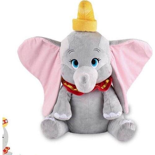 Disney Cartoon Movie Dumbo Stuffed Doll Toys for Baby Fly Elephant Dumbo Animal Soft Plush Toys Kid Xmas Presents Birthday Gift