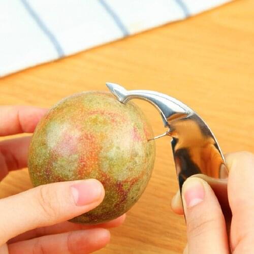 Stainless Steel Passion Fruit Shell Opener Creativity Fruit Spoon Opening Gadget Food Assist Tools Kitchen Cut Up Accessories