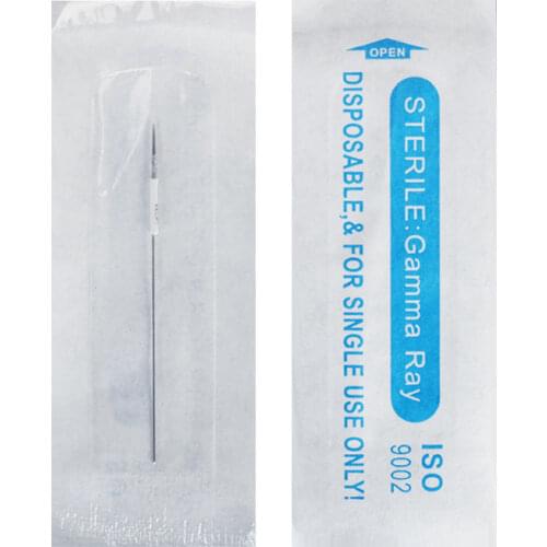 Wholesale 100Pcs Disposable Sterilized Tattoo Needles 3R For Eyebrow Tattoo Microblading Pen Machine Makeup Accessories