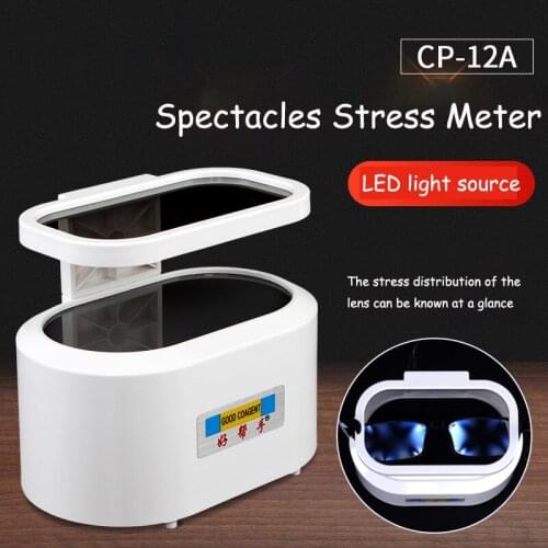 Optical Polarized Finished Spectacle Lens Stress Tester Measuring Equipment CP-12A