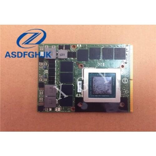 Wholesale for MSI GT80 GT70 GT60 GT72 GT82 N16E-GX-A1 GPU GDDR5 Graphics Card MS-1W0J1 VER: 1.0 100% Test ok
