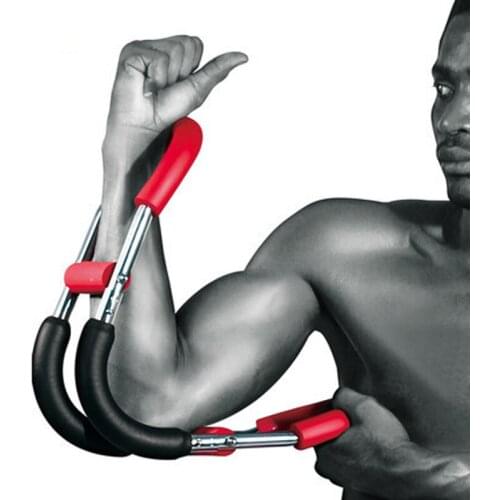Adjustable multi-function arm strength apparatus electroplated spring arm strength rod exercises chest muscle fitness apparatus