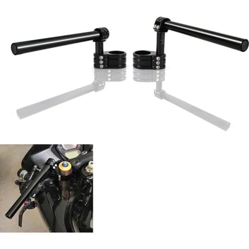 Adjustable Handlebar 37mm Clip-On Handle Bar Raiser Fit For Kawasaki Ninja 250r 300R Fit For SUZUKI GS500 For CBR250R CBR 300 R