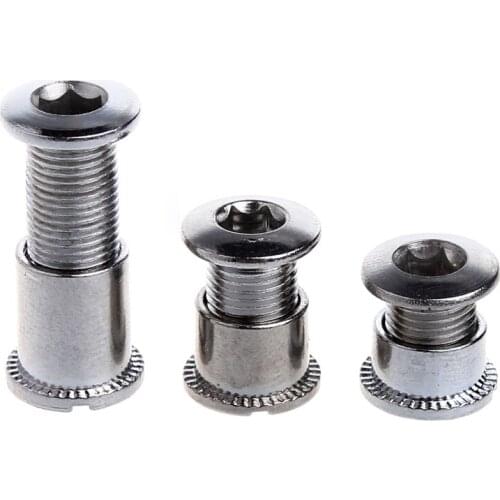 1Set Bicycle Nail Plate Dental Screws MTB Road Bike Single-Disc Disc Steel