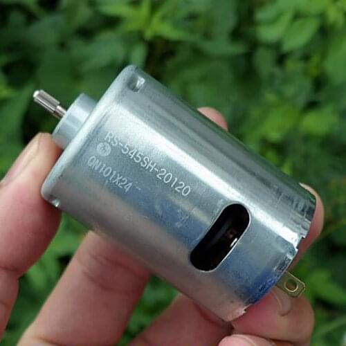 1PC Micro Motor DC24V 6800rpm High Torque Knurled shaft motors for DIY Model Car Robot Toy Electric Machinery