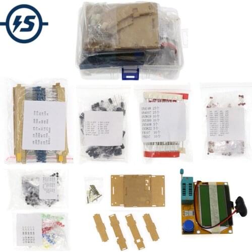 6 Kinds of Component Package LCR-T4 Graphics/Transistor Tester/Common Diode/Resistor/Capacitor