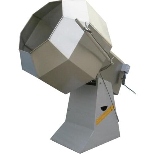 Drum Fried Food Potato Chips snacks Seasoning Machines Octagonal Peanut Flavoring Coating Machine for sale