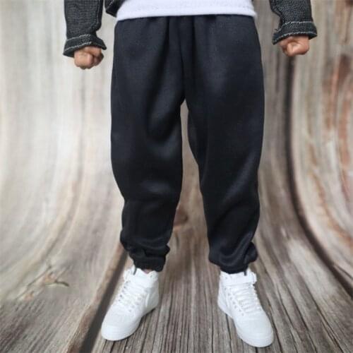 For Sale 1/6th Model Fashion Trendy Hip-hop Harem Pants Loose Radish Trousers For Usual 12 inch Soldier Collectable