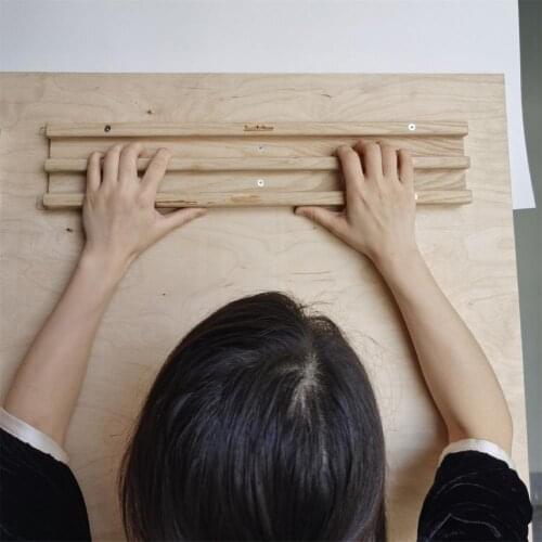 Wooden Fingerboard for Fitness Rock Climbing Finger Training Board Indoor Outdoor Physical Training Finger and Grip Strengther