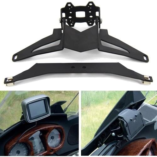 For BMW R 1200 RT R1200RT Below 2009 New Navigation Bracket Motorcycle GPS Navigator USB Charging Phone Holder 2008 2007 2006