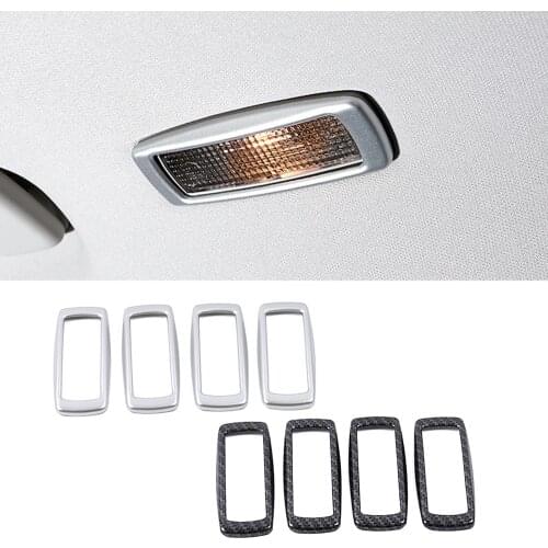 For Skoda Kodiaq 2016-2020 Interior Part Refit Reading Light Lamp Cover Protectors Molding Trim Frame Car Accessories Decorate