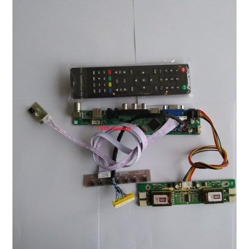 For LM190E03-A4K1 HDMI LCD 1280X1024 19" VGA AV Digital Signal 4 lamps Controller Board Resolution TV VGA kit 30pin