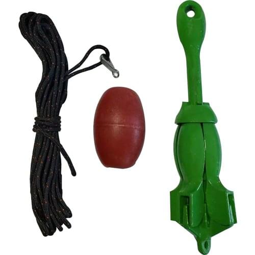 Gear Tool Boat Anchor Kit Rope Fishing Draft Compact Jet Ski Small Watercraft Universal Foldable Kyak Canoe Accessories