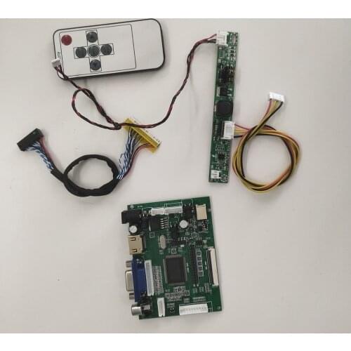 Kit Work for B133EW07 1280x800 30pin LED 2AV Controller Board remote Screen driver panel LCD HDMI-compatible VGA monitor LVDS