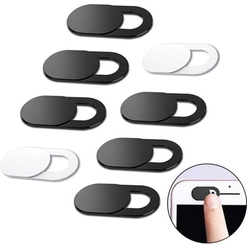 WebCam Cover Shutter Magnet Slider Universal Antispy Camera Cover For Web Laptop iPad PC Macbook Tablet lenses Privacy Sticker